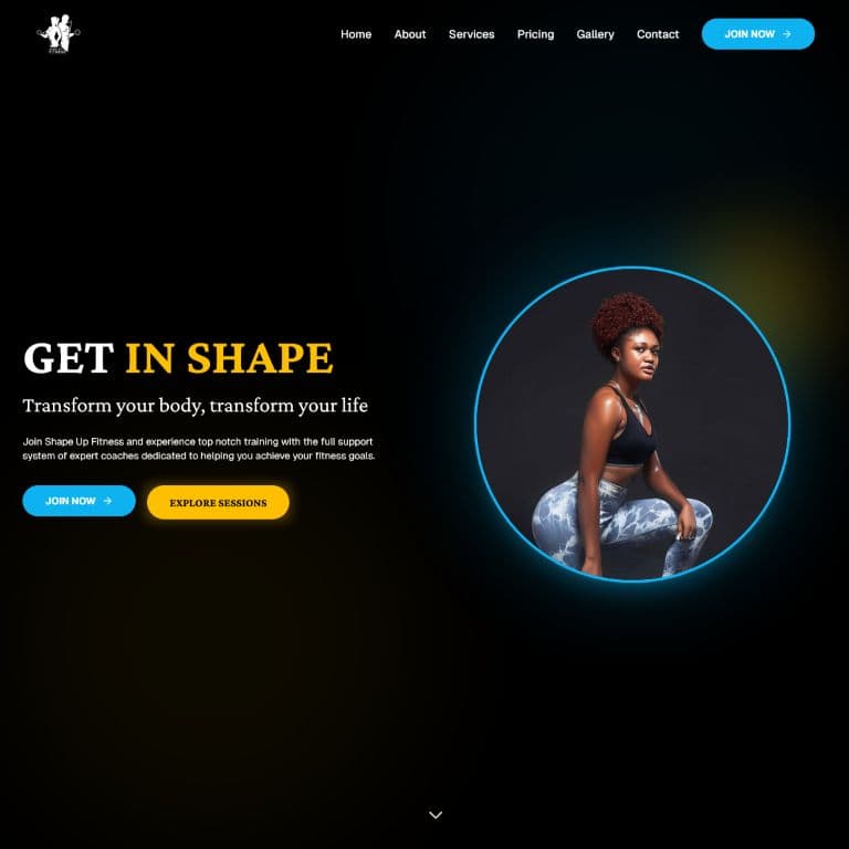 Shape Up Fitness screenshot